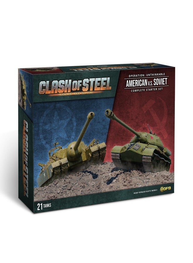 Gale Force Nine - Clash of Steel - Operation Unthinkable American v.s. Soviet Complete Starter Set - Image 1